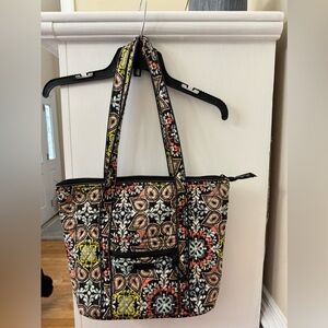 Vera Bradley Tote in Retired Vintage Pattern “Sierra.”